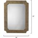 Marina 48 X 36 inch Natural Seagrass Mirror