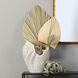 Dynasty 14 X 12 inch Vase in Matte White Porcelain