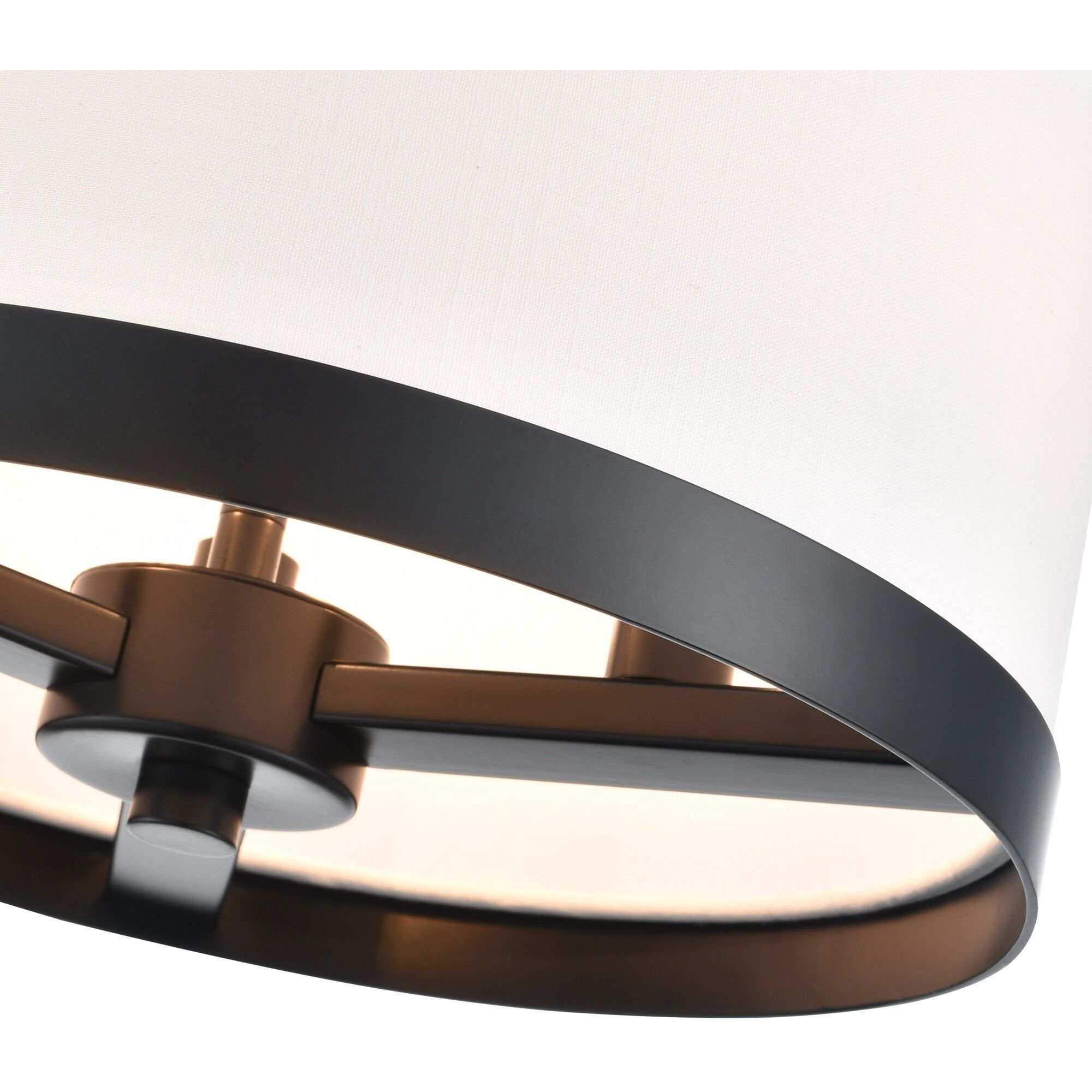 High Street 3 Light 12.01 inch Black Pendant Ceiling Light