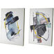 Raquel Modern Abstract 32 X 24 inch Wall Art Print