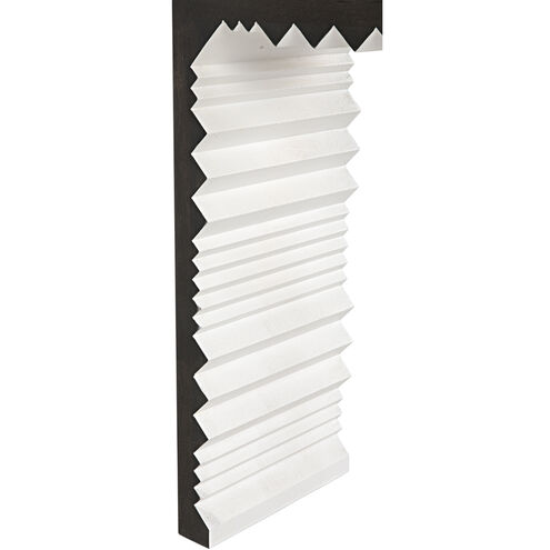Nelson 60 X 14 inch Ebony Walnut and White Console in Ebony with White