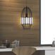 Alethia 1 Light 7 inch Black Down Mini Pendant Ceiling Light