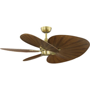 Islander DC 52 inch Brushed Satin Brass Fan-Multi