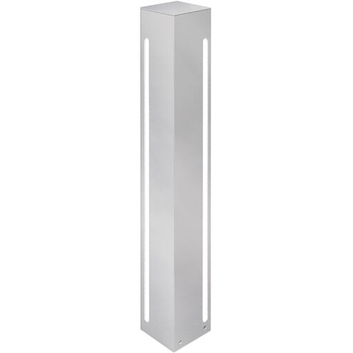 Signature 120V 13 watt Brushed Nickel Outdoor Bollard