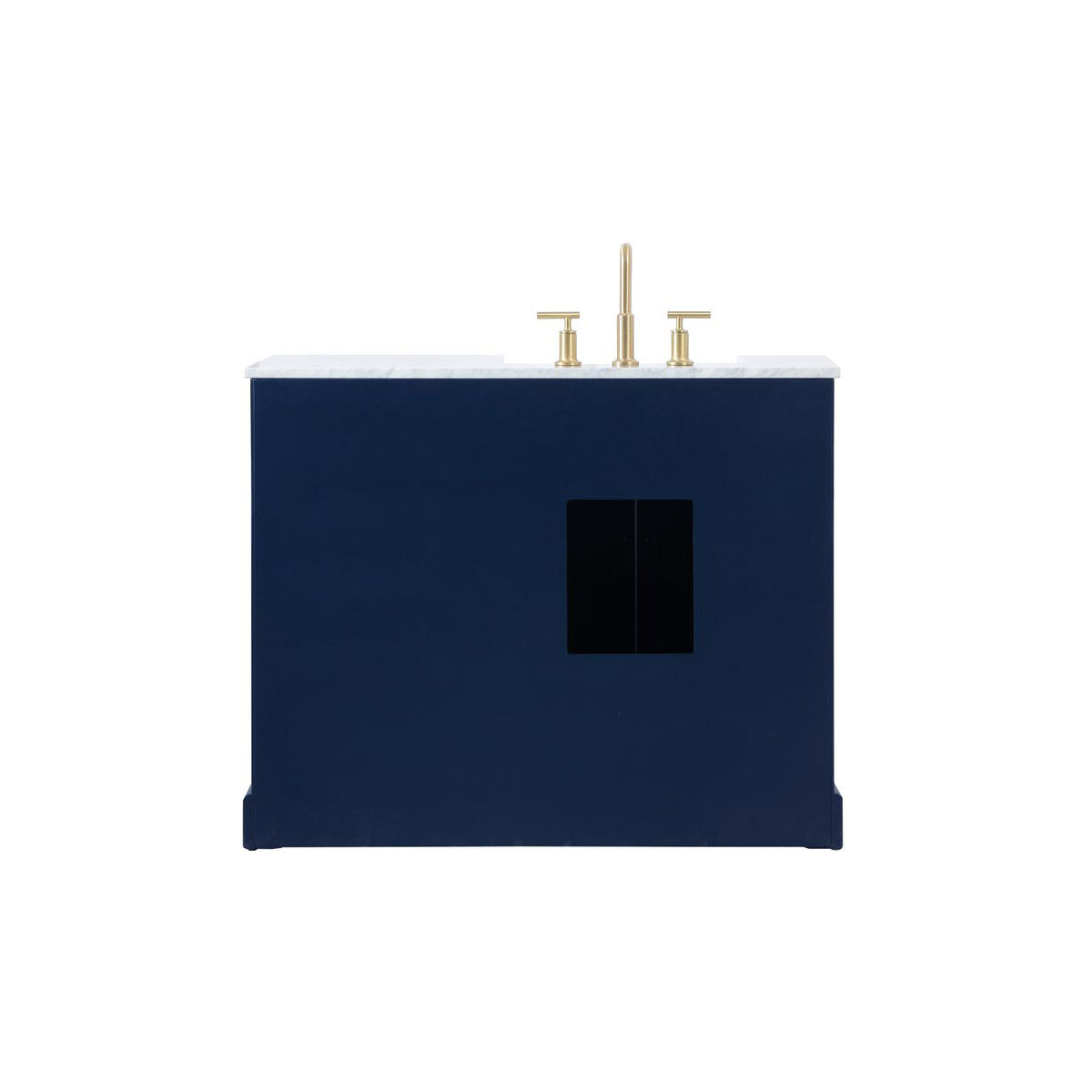 Franklin 42 X 22 X 35 inch Blue Bathroom Vanity Cabinet