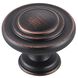 Minu Oil-Rubbed Bronze Hardware Cabinet Knob, Set of 10