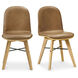 Napoli Brown Dining Chair, Set of 2