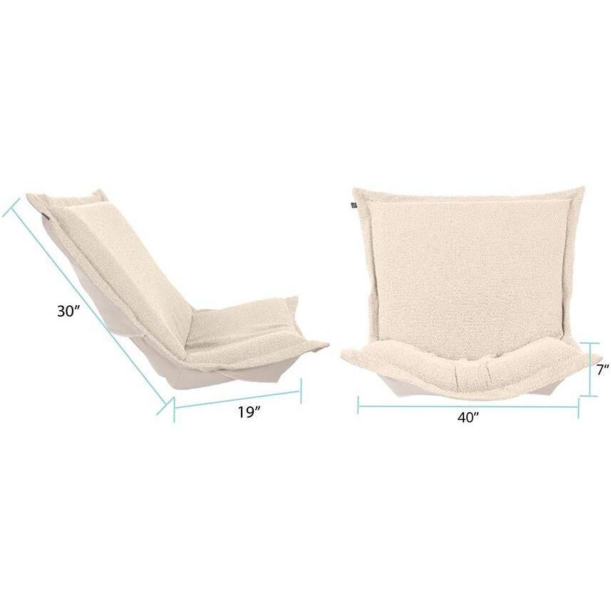 Barbet Natural Chair Cover & Cushion