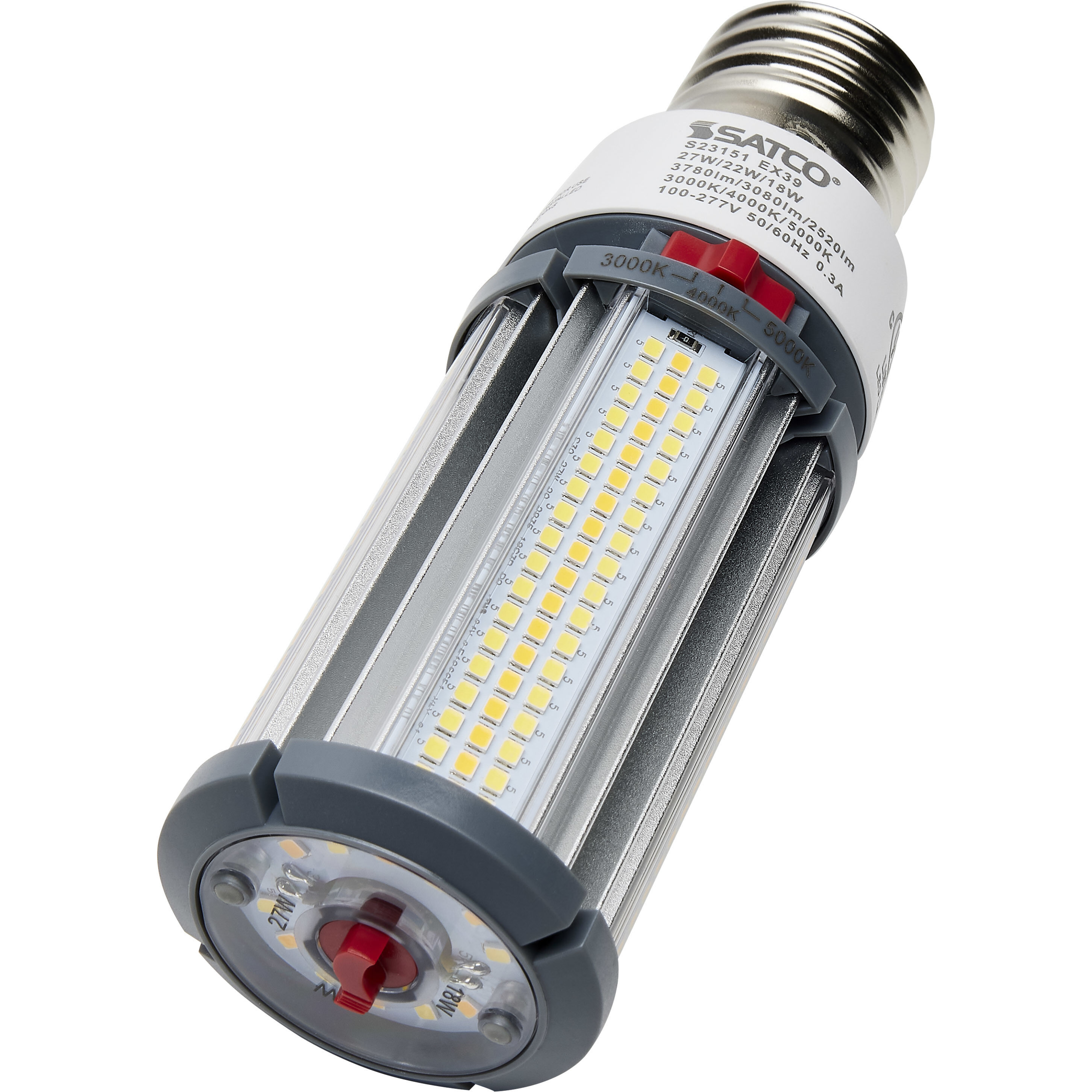 Lumos LED Extended Mogul 18.00 watt 3000K Light Bulb 