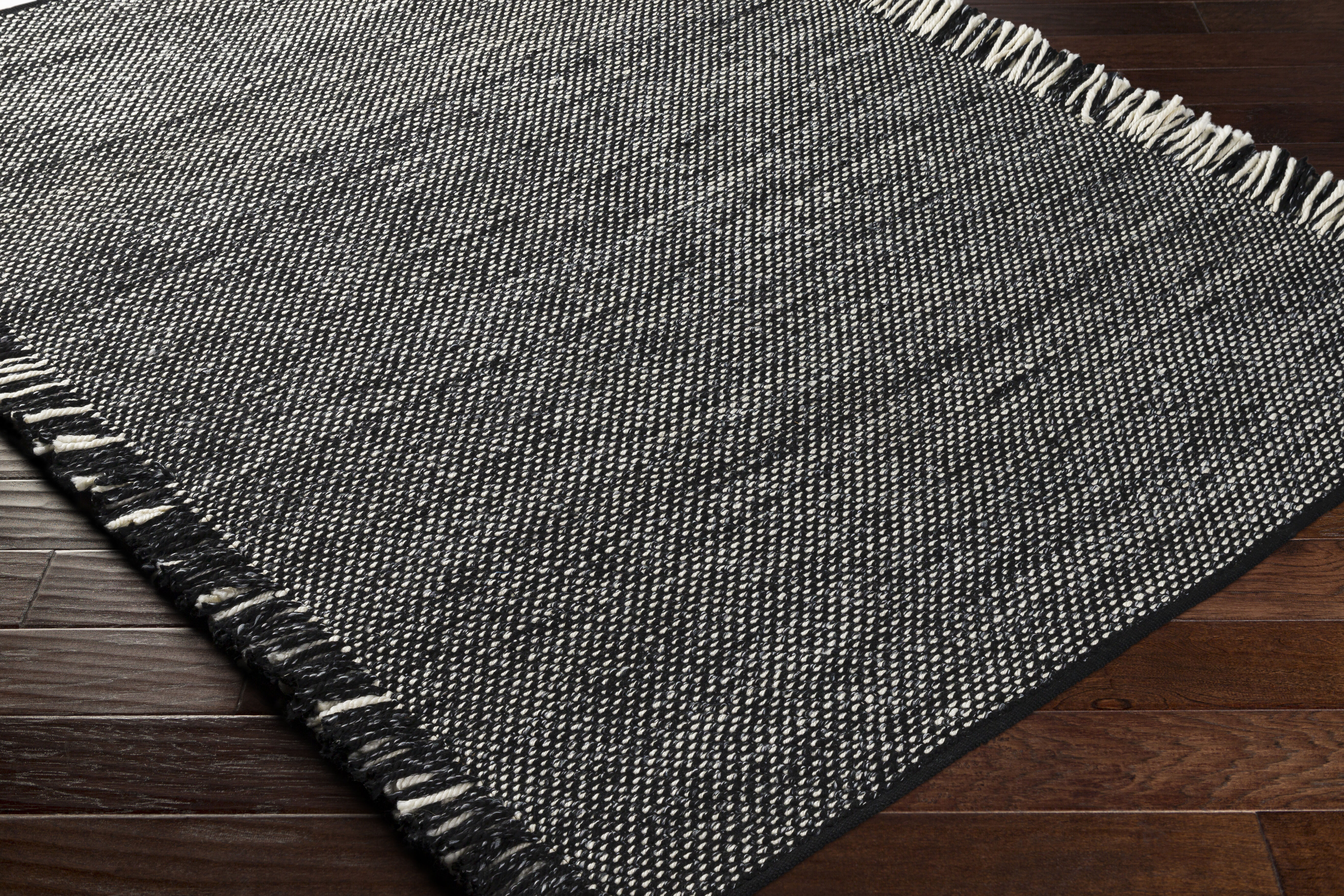 Azalea 120 X 96 inch Black Rug in 8 x 10, Rectangle