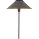Fudo 49.75 inch 60 watt Mole Black and Polished Portland Floor Lamp Portable Light
