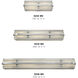 Winton LED 37 inch Brushed Nickel Vanity Light Wall Light