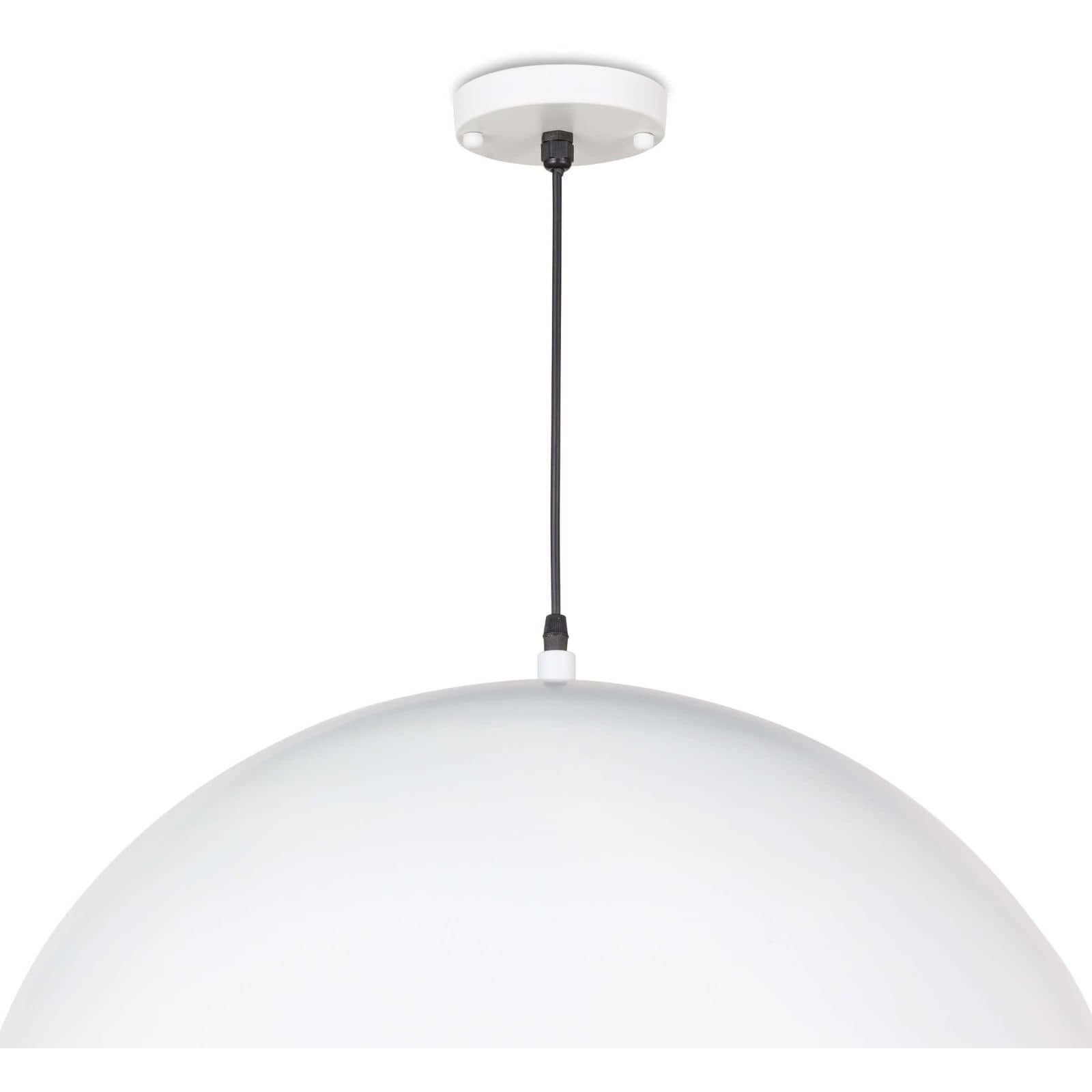 Sigmund 1 Light 23.5 inch White Pendant Ceiling Light, Large