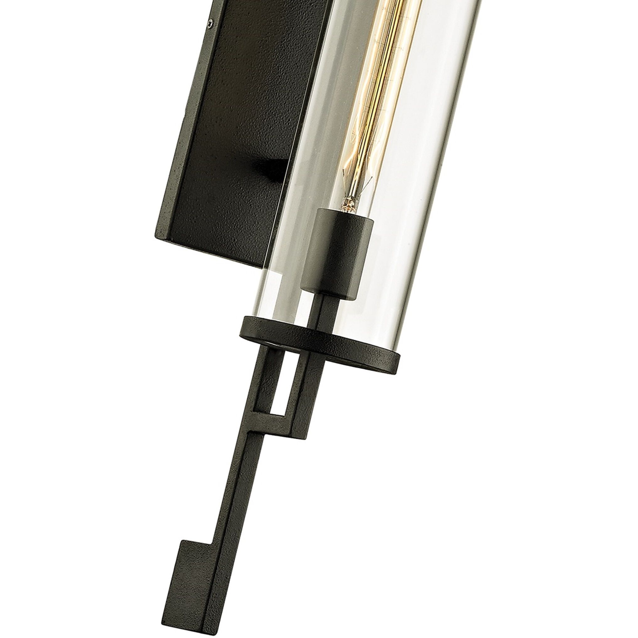 Park Slope 1 Light 32 inch Forged Iron Outdoor Wall Sconce