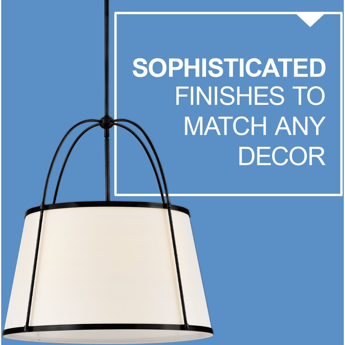 Clarke 4 Light 24.5 inch Black Chandelier Ceiling Light