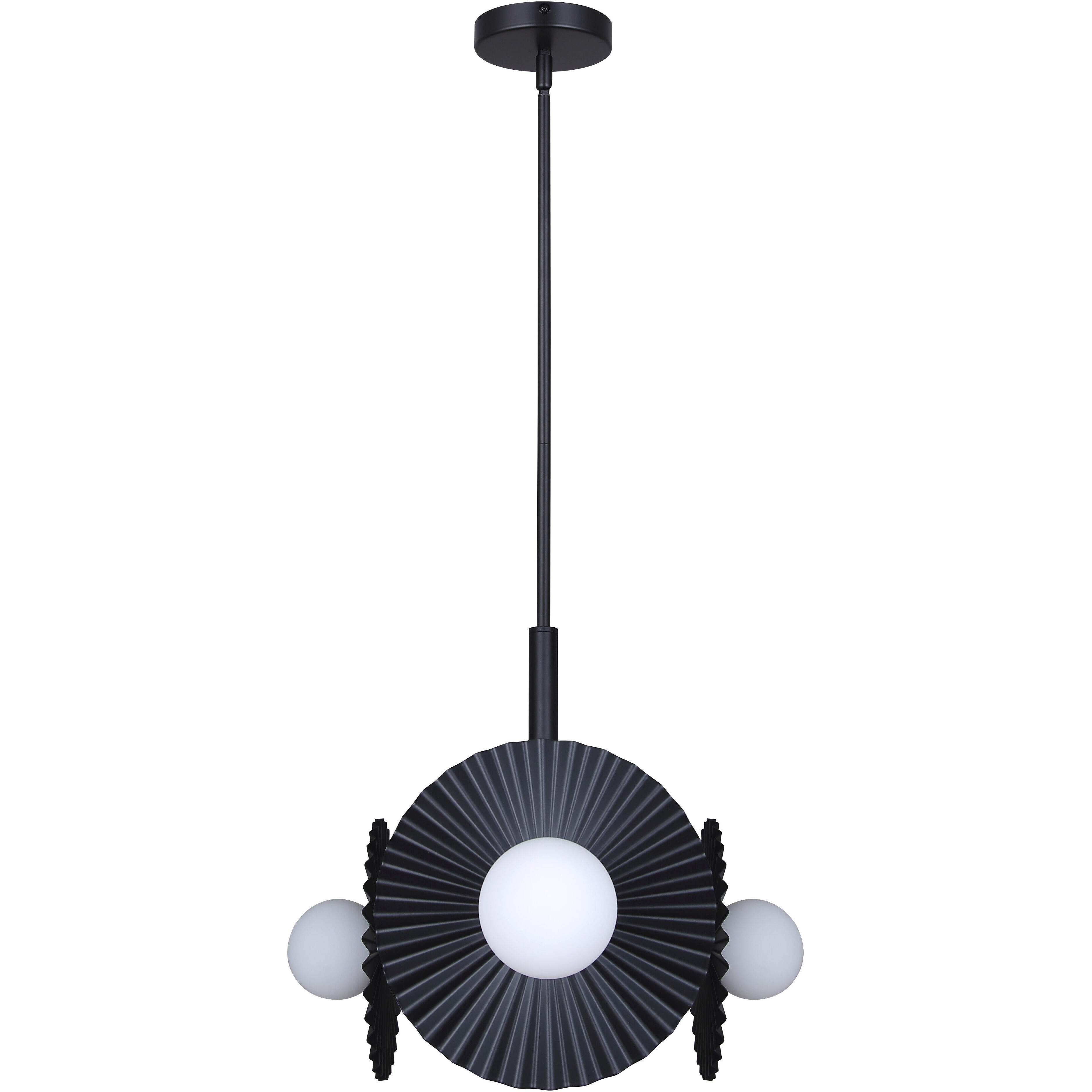 Payton 4 Light 16.88 inch Black Chandelier Ceiling Light
