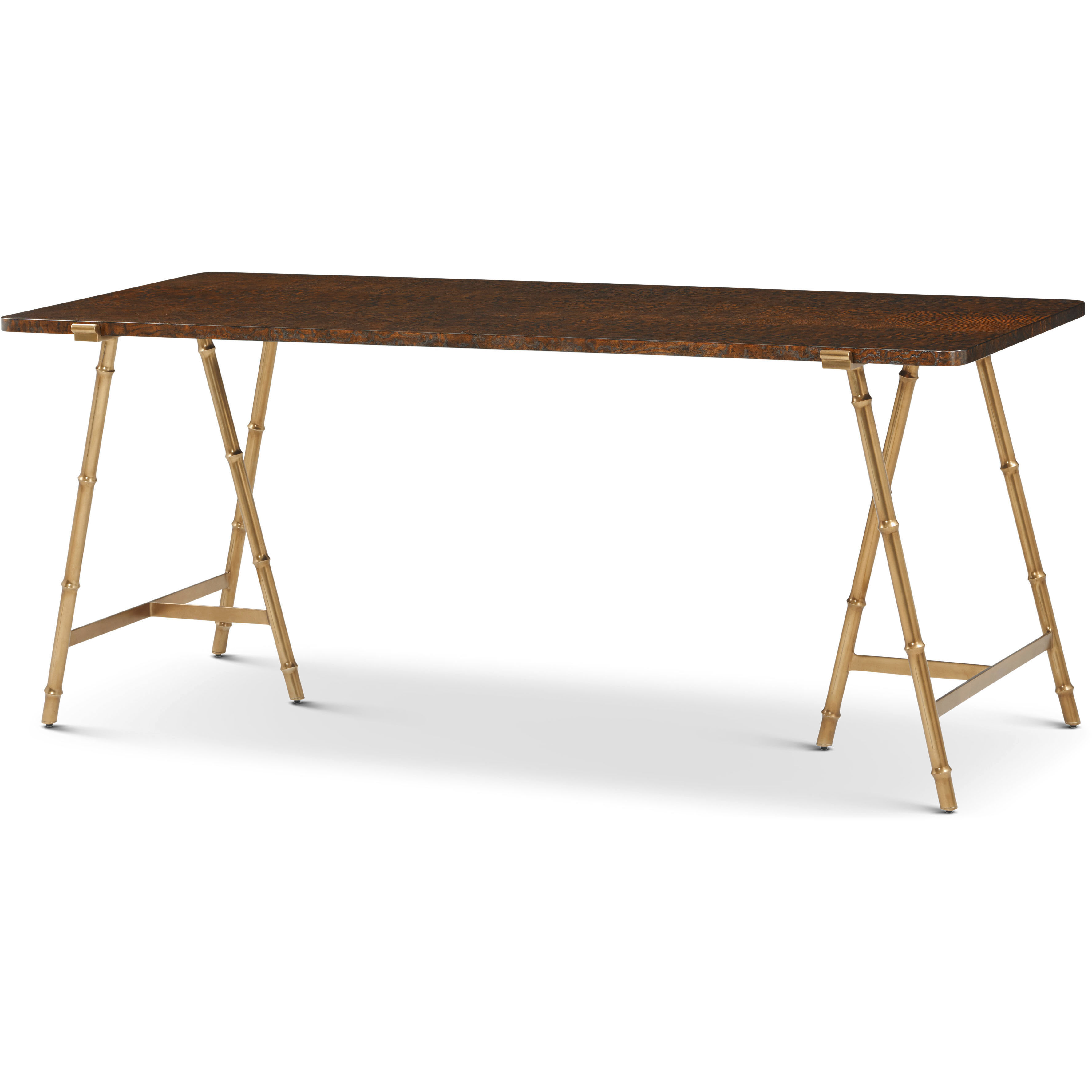 Kesden 72 X 31.75 inch Pyramid Brown Writing Desk