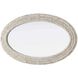 Marlowe 42 X 24 inch Linen White Mirror