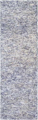 Schenectady 96 X 30 inch Navy Rug, Runner