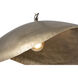 Maverick 1 Light 29.25 inch Antique Brass Pendant Ceiling Light