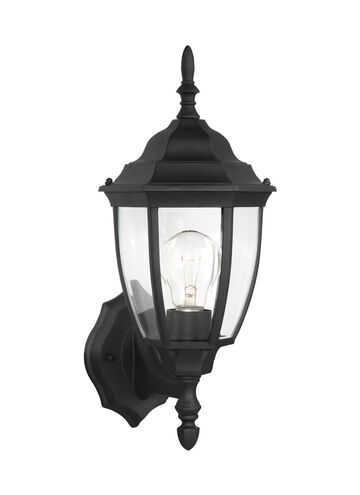 Bakersville 1 Light 15.5 inch Black Outdoor Wall Lantern