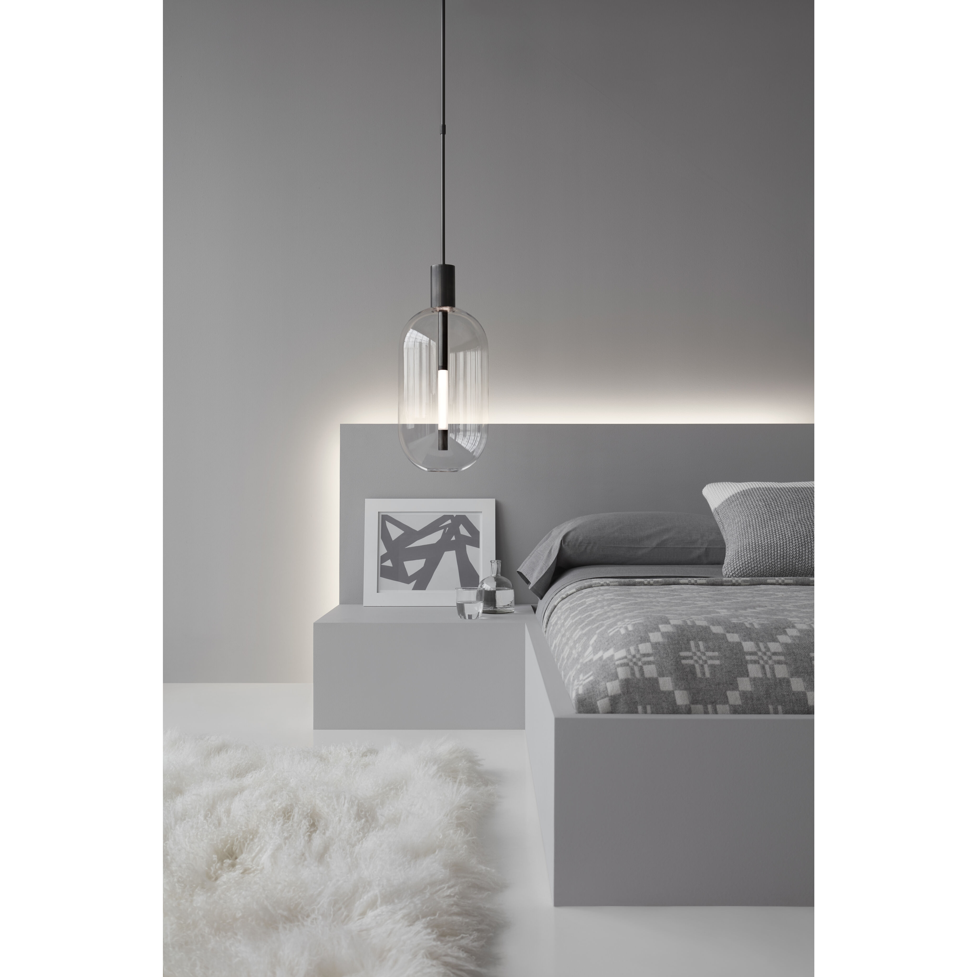 Kelly Wearstler Nye LED 11 inch Bronze Pendant Ceiling Light