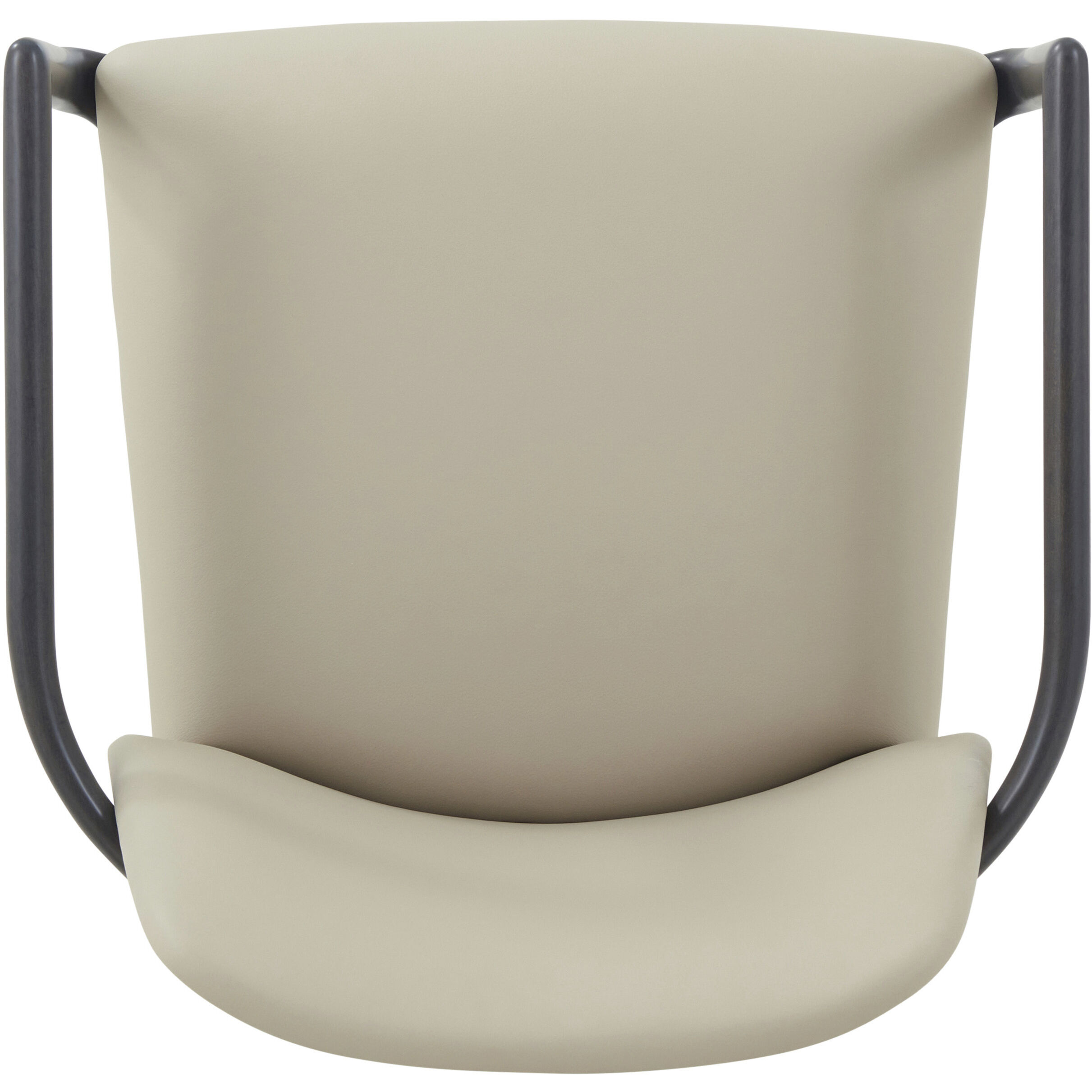 Kesden Silent Black Dining Chair, Wooden, Upholstered