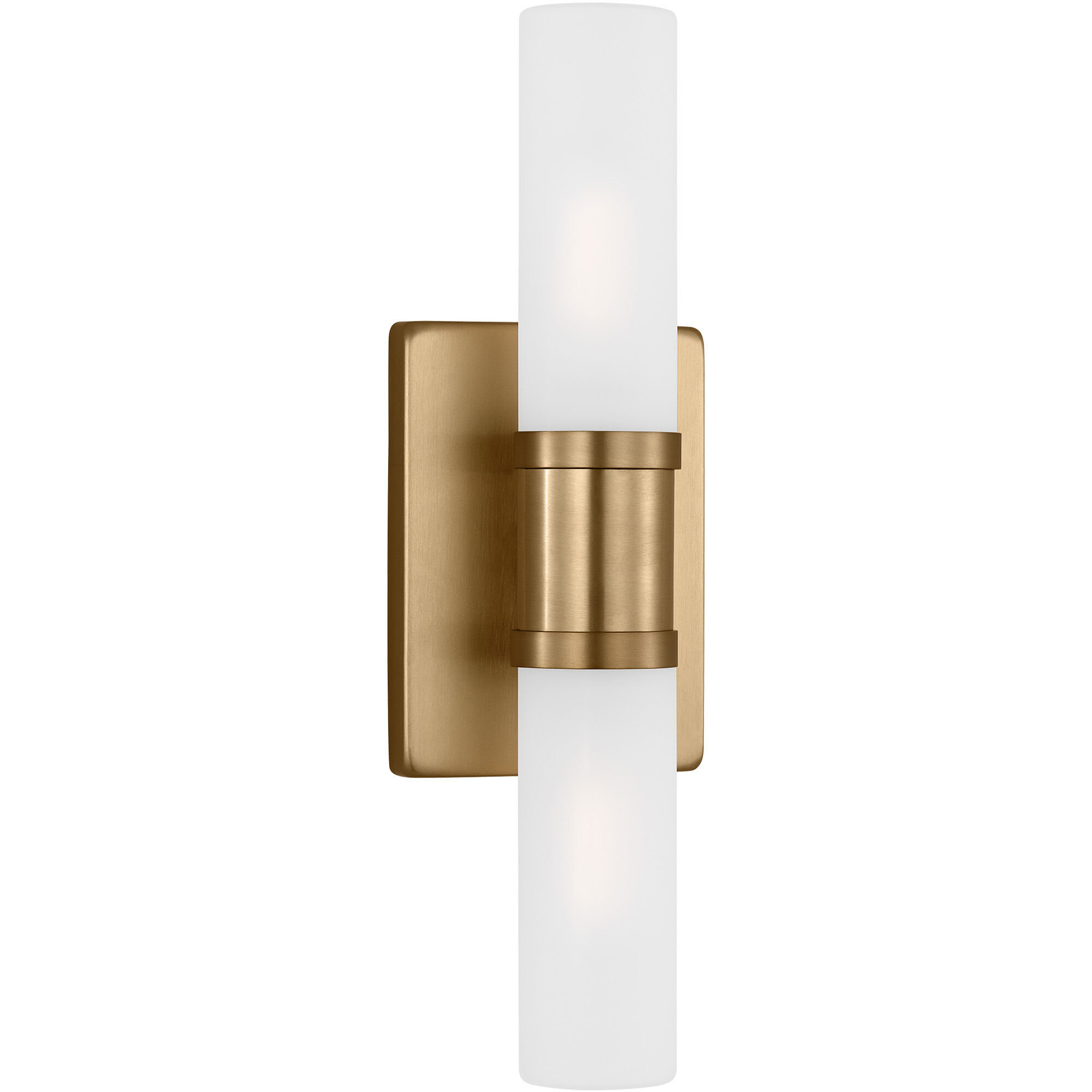 Keaton Bath Vanity Wall Light in Satin Brass