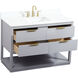 Larkin 48 X 22 X 34 inch Grey Vanity Sink Set