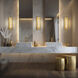 Beyond Bergy LED 5.88 inch Aged Brass Bath Vanity & Wall Light