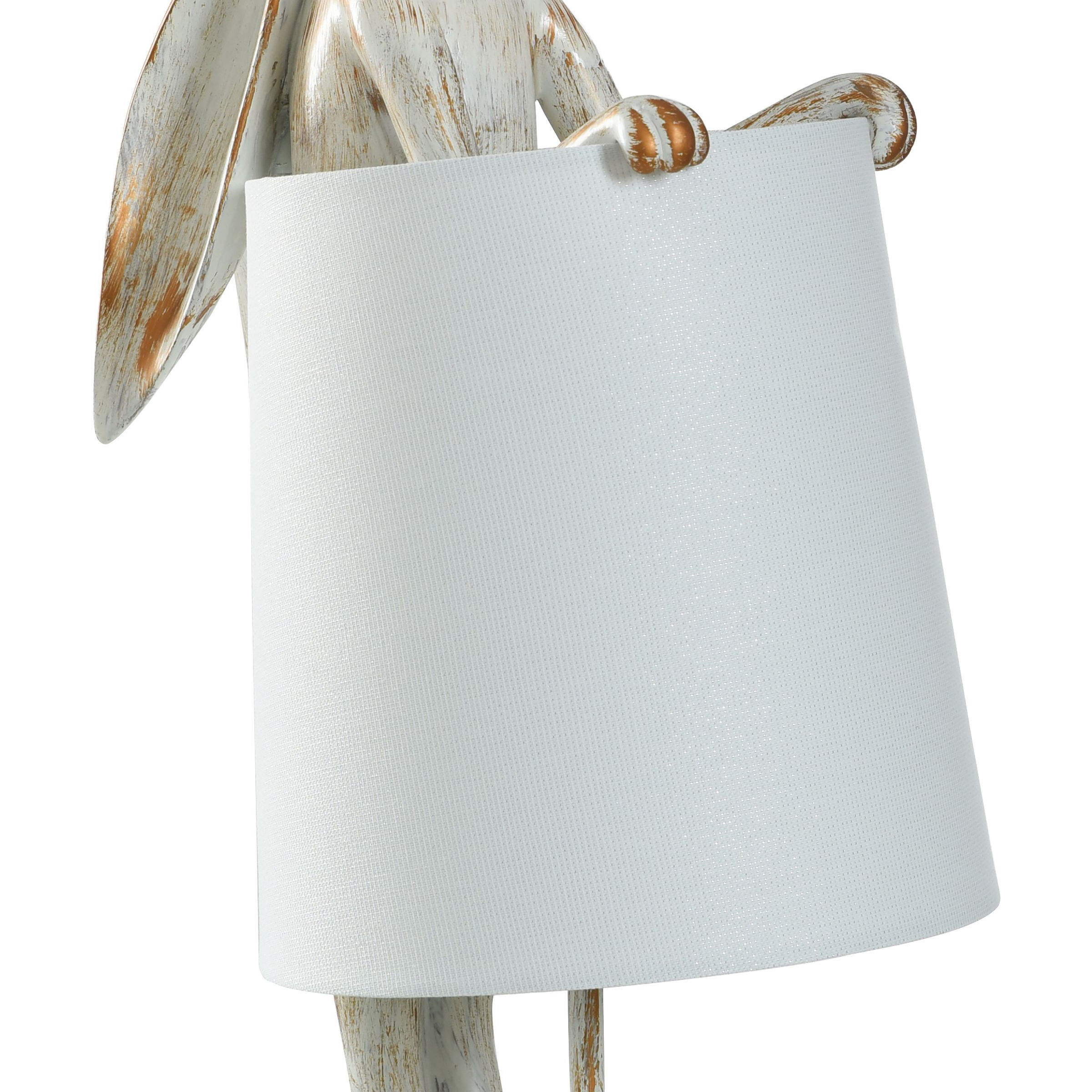 Malta 23 inch 60.00 watt White Table Lamp Portable Light