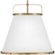 Lexi 3 Light 24.5 inch Lacquered Brass Indoor Chandelier Ceiling Light