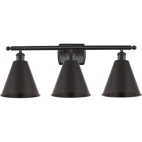 Ballston Cone LED 28 inch Antique Copper Bath Vanity Light Wall Light
