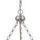 Cameron 1 Light 24 inch Polished Nickel Pendant Ceiling Light