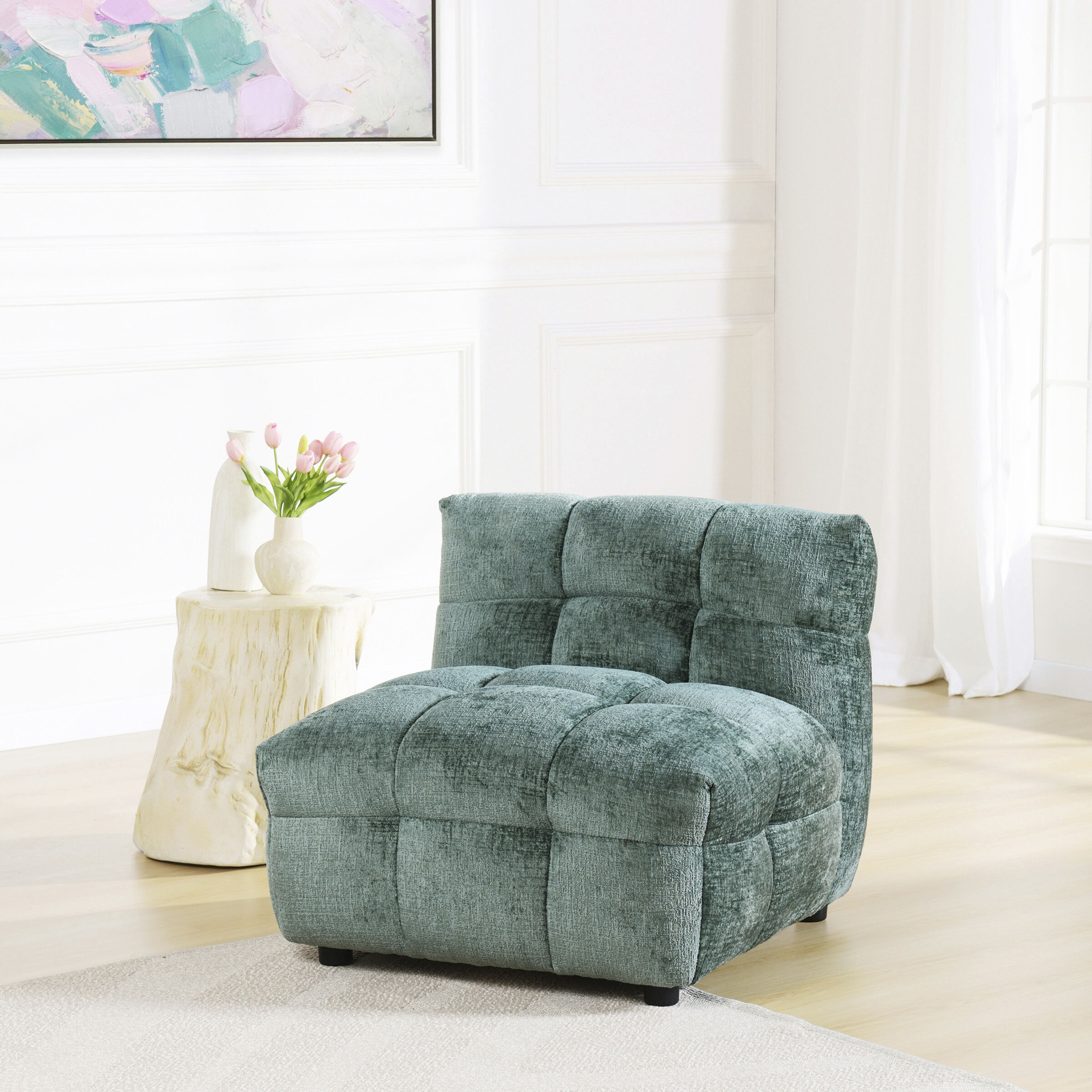 Amalfi Aqua Accent Chair