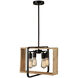 Perris LED 16.5 inch Black Pendant Ceiling Light