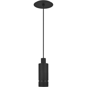 Mick De Giulio Sottile LED Nightshade Black Pendant Ceiling Light, Integrated LED
