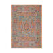 Germili 36 X 24 inch Yellow and Blue Area Rug, Polyester