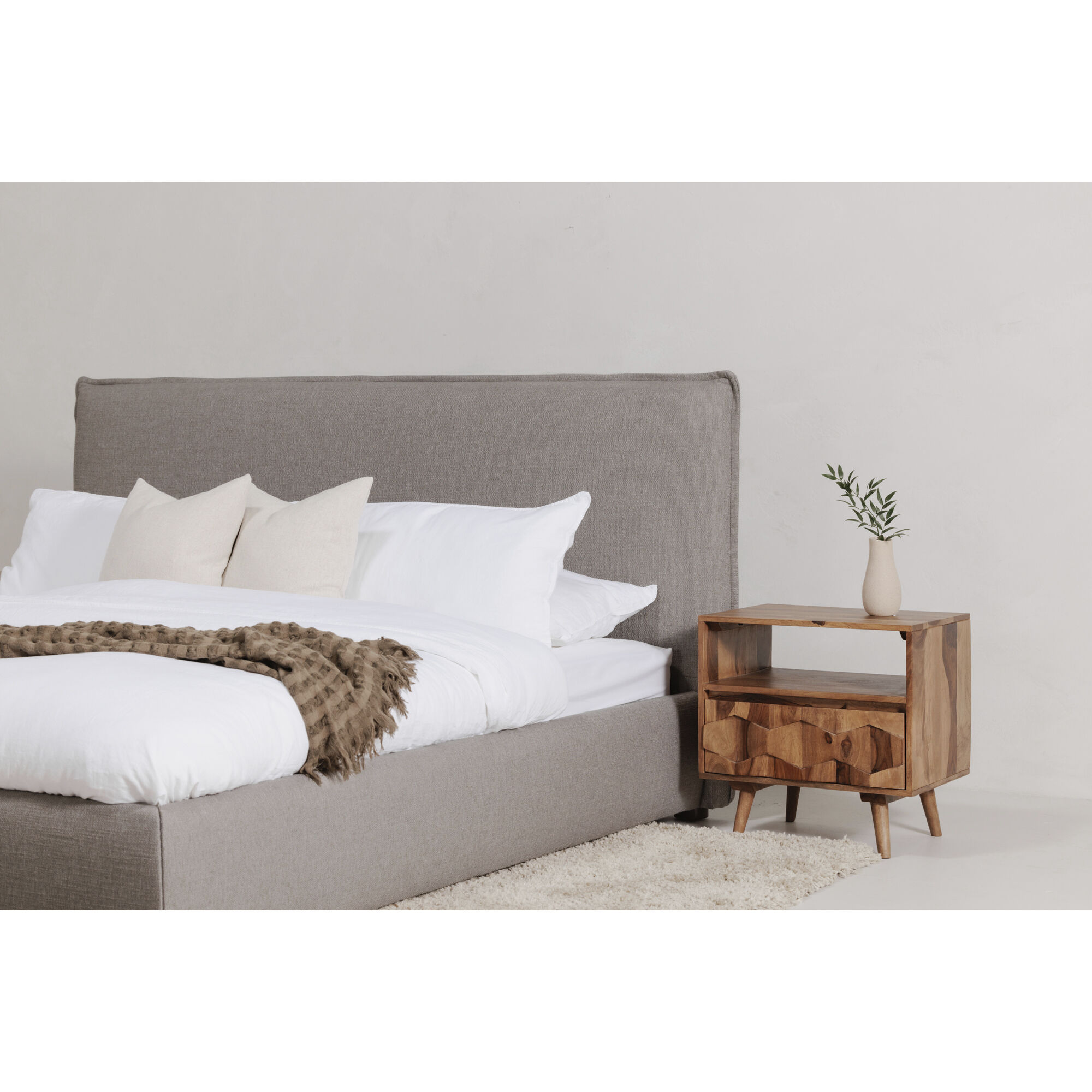 O2 22 X 22 inch Natural Nightstand