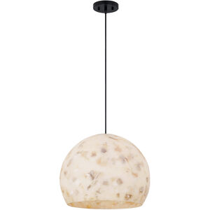 Alabaster Rocks Collection 1 Light 13.00 inch Pendant