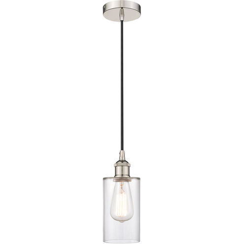 Edison Clymer 1 Light 4 inch Polished Nickel Mini Pendant Ceiling Light
