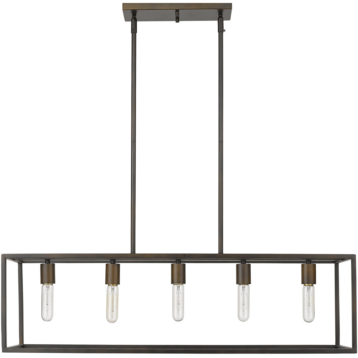 Cobar 5 Light 36 inch Oil-Rubbed Bronze Island Pendant Ceiling Light