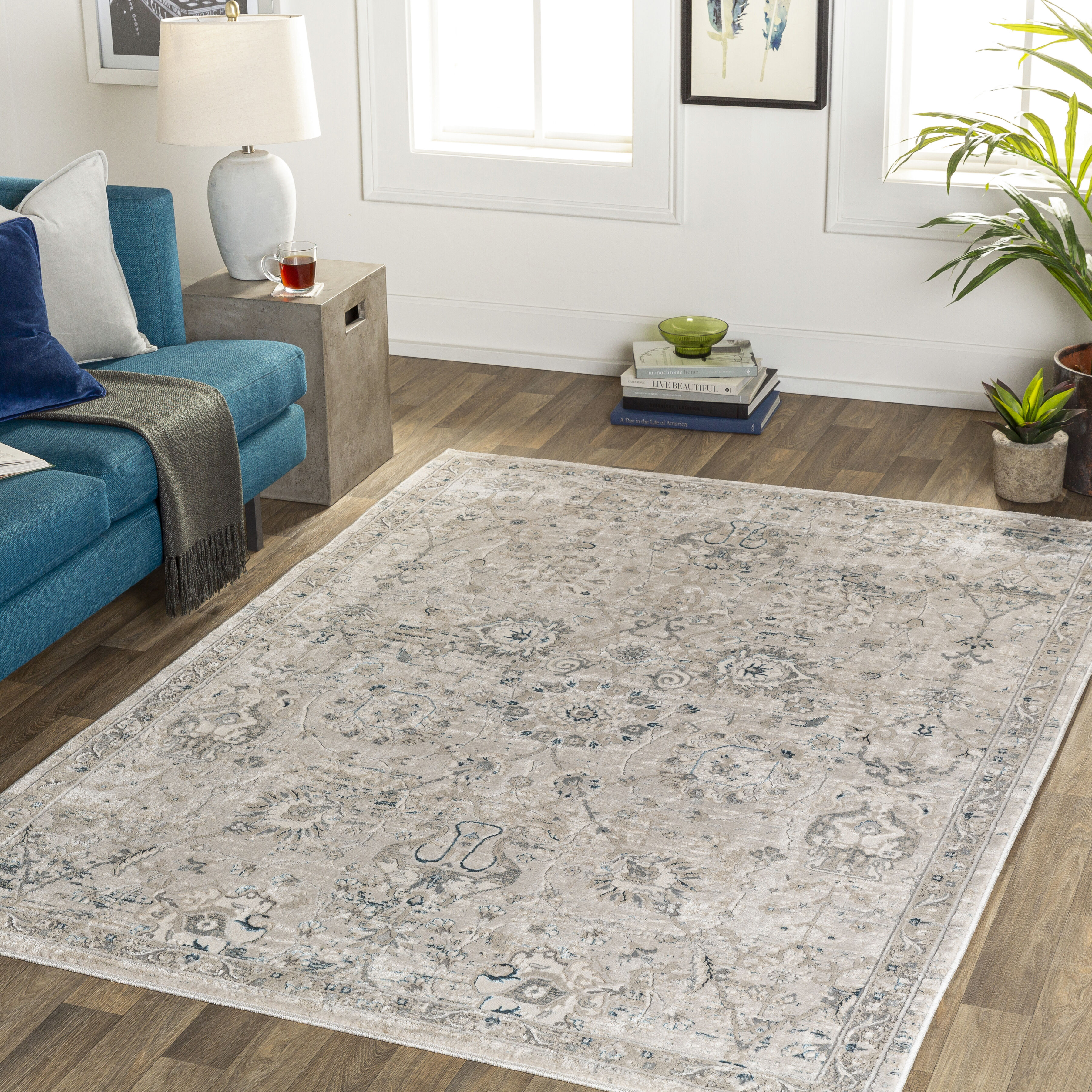 Impulse 36 X 24 inch Taupe Rug, Rectangle