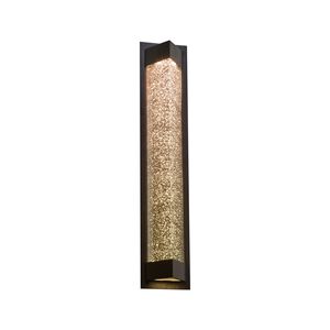 Wedge LED 28 inch Bronze Exterior Wall Light
