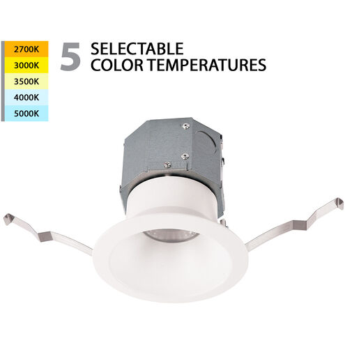 Pop-in LED White Complete Kit Recessed Lighting