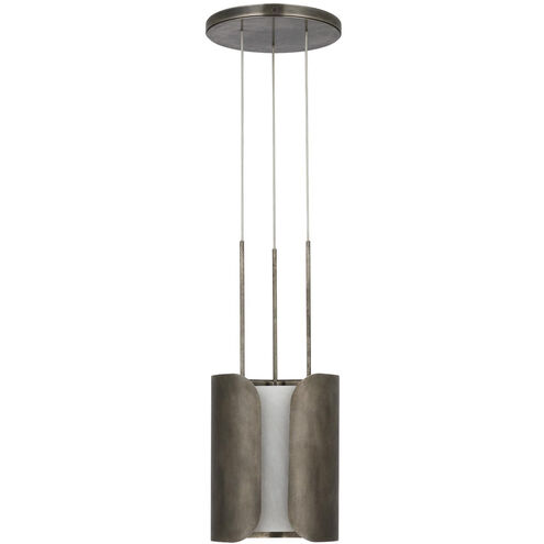 Anne-Marie Barton Armise LED 11 inch Mottled Pewter Pendant Ceiling Light