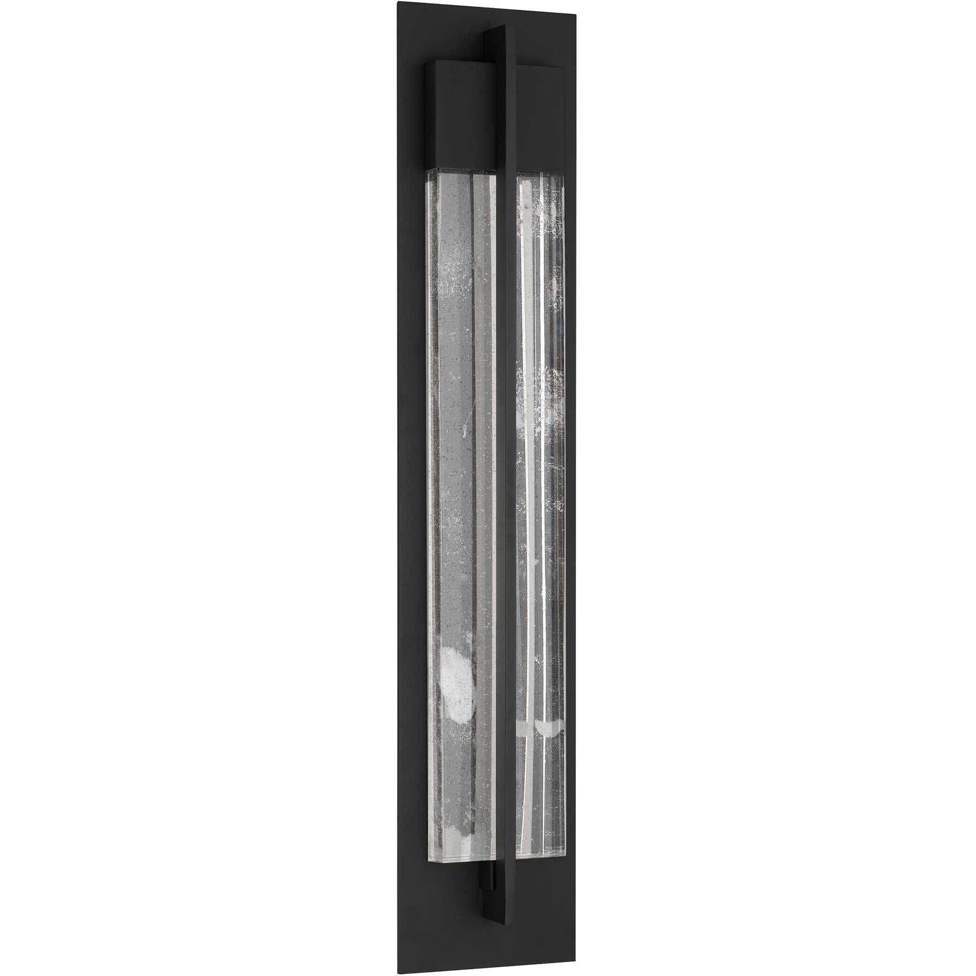 Rivera LED 32 inch Sand Black Outdoor Wall Sconce