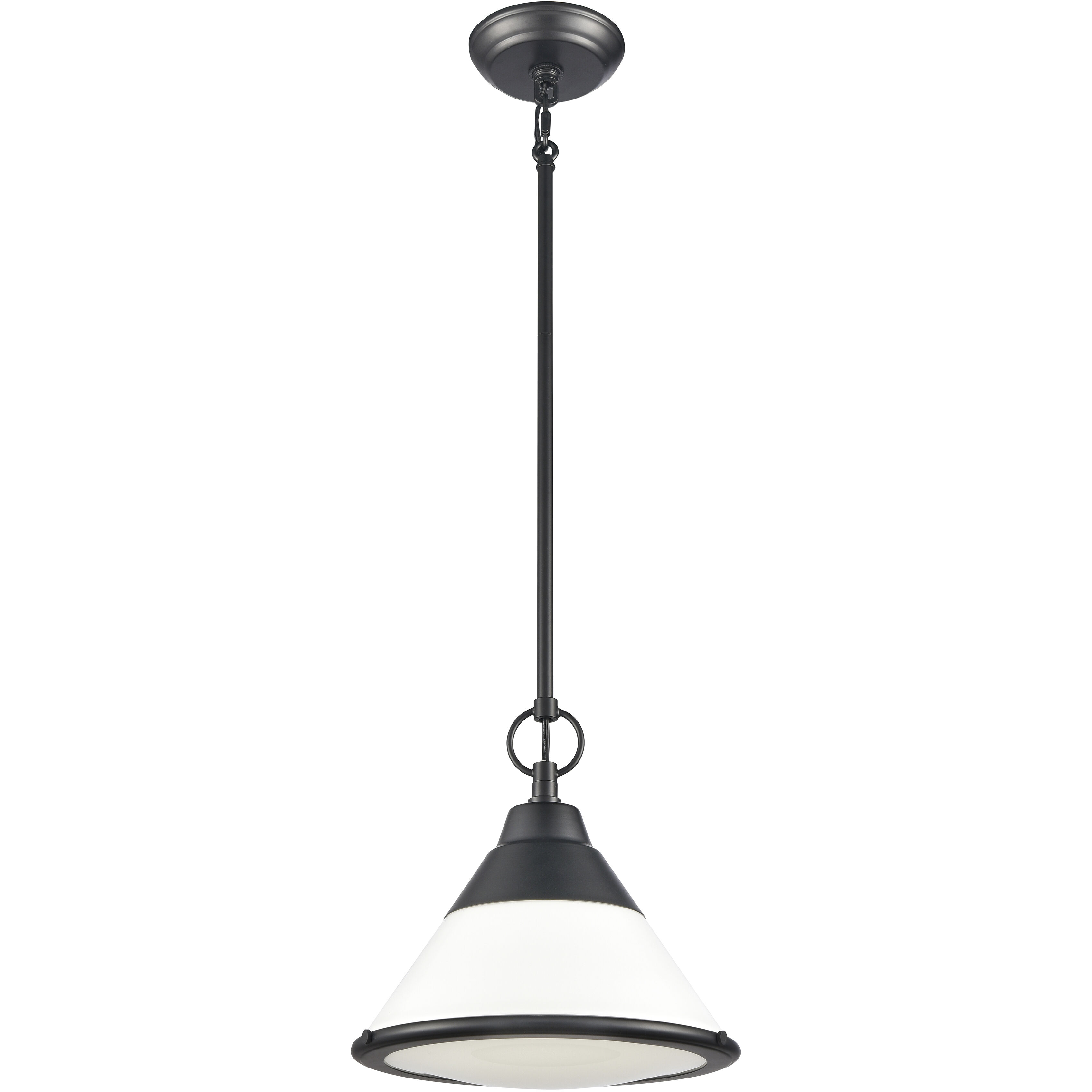 Sven 1 Light 12 inch Matte Black Pendant Ceiling Light