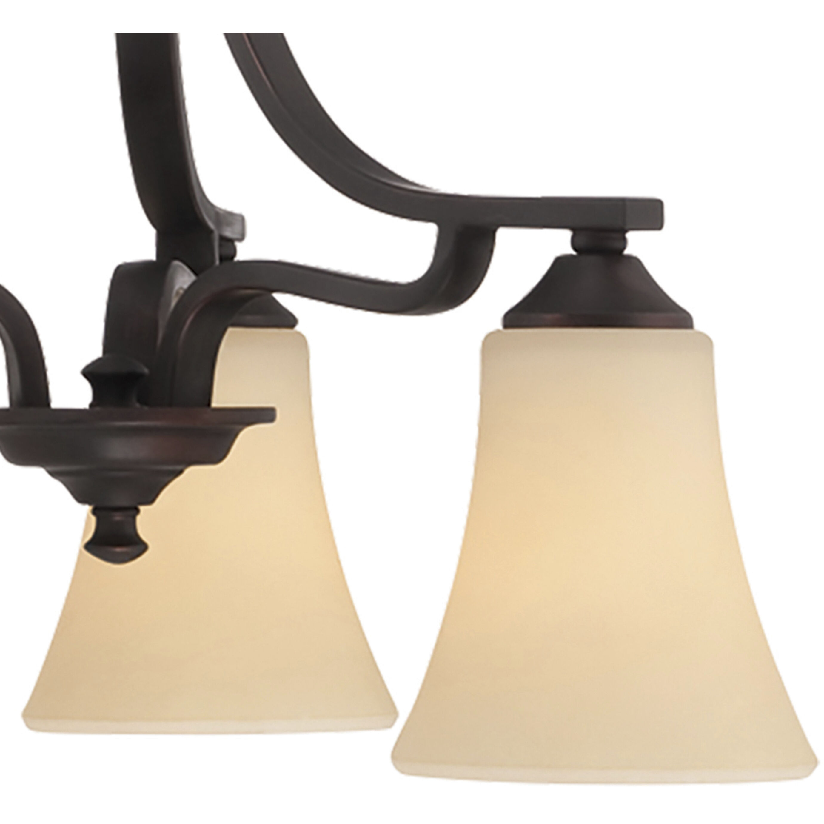 Treme 3 Light 20 inch Espresso Chandelier Ceiling Light