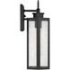 Hawthorne 1 Light 16 inch Black Outdoor Wall Lantern, Lighting One